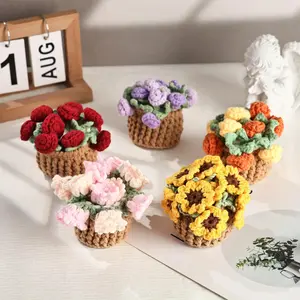 Crochet Flower Coaster, Handmade Round Flower Cup Holder, Crochet Coaster, Housewarming Coaster Decor, Cute Gift, Mothers Day Gift