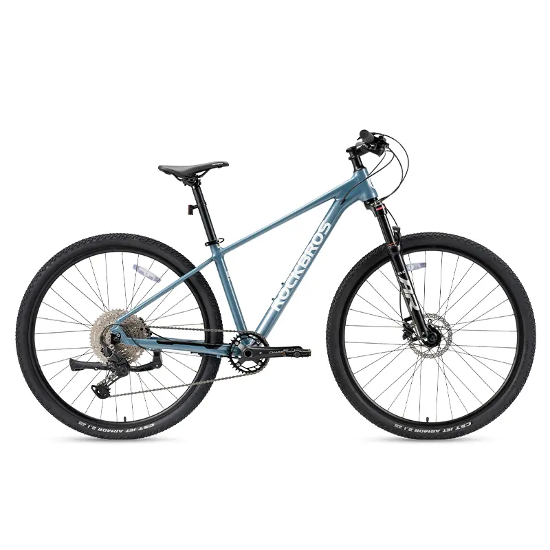 ROCKBROS MT400 Mountain Bike for Adult Men Women,Aluminum Alloy Frame,29-Inch Wheels,Hydraulic Suspension, Remote Lockout / Adjustable Air Pressure