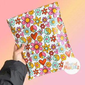 Peace and Love Poly Mailer