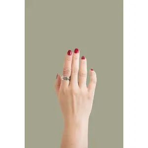 Om Spinning Meditation Ring