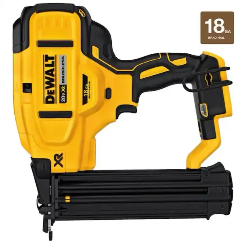 DEWALT 20V MAX XR Lithium-Ion Electric Cordless 18-Gauge Brad Nailer (Tool Only)