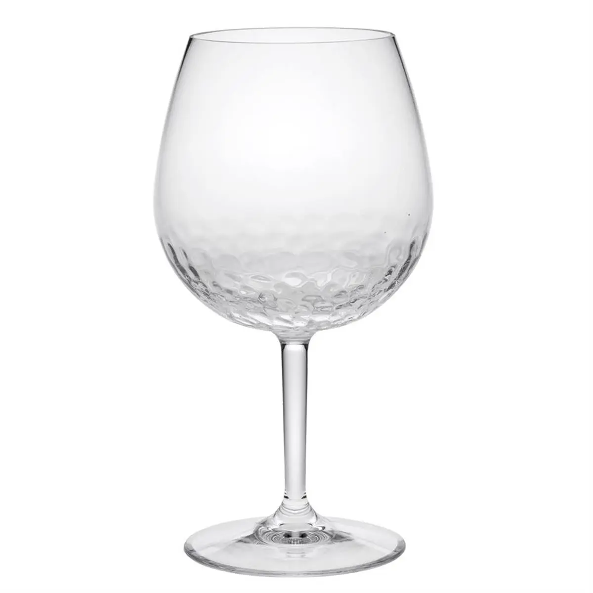 LeadingWare TRS-0763 Tritan Plastic Hammer Wine Glasses Drinkware Gear, 22oz (500-1000ml), Dishwasher Safe, 4-Piece Set of 4, Four Pieces