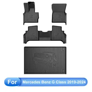 For Mercedes Benz G Class G550/G580/ G63 2019-2026 Floor Mats Cargo Liner