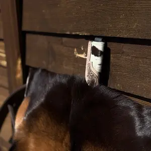 Handmade cowhide leather sheath