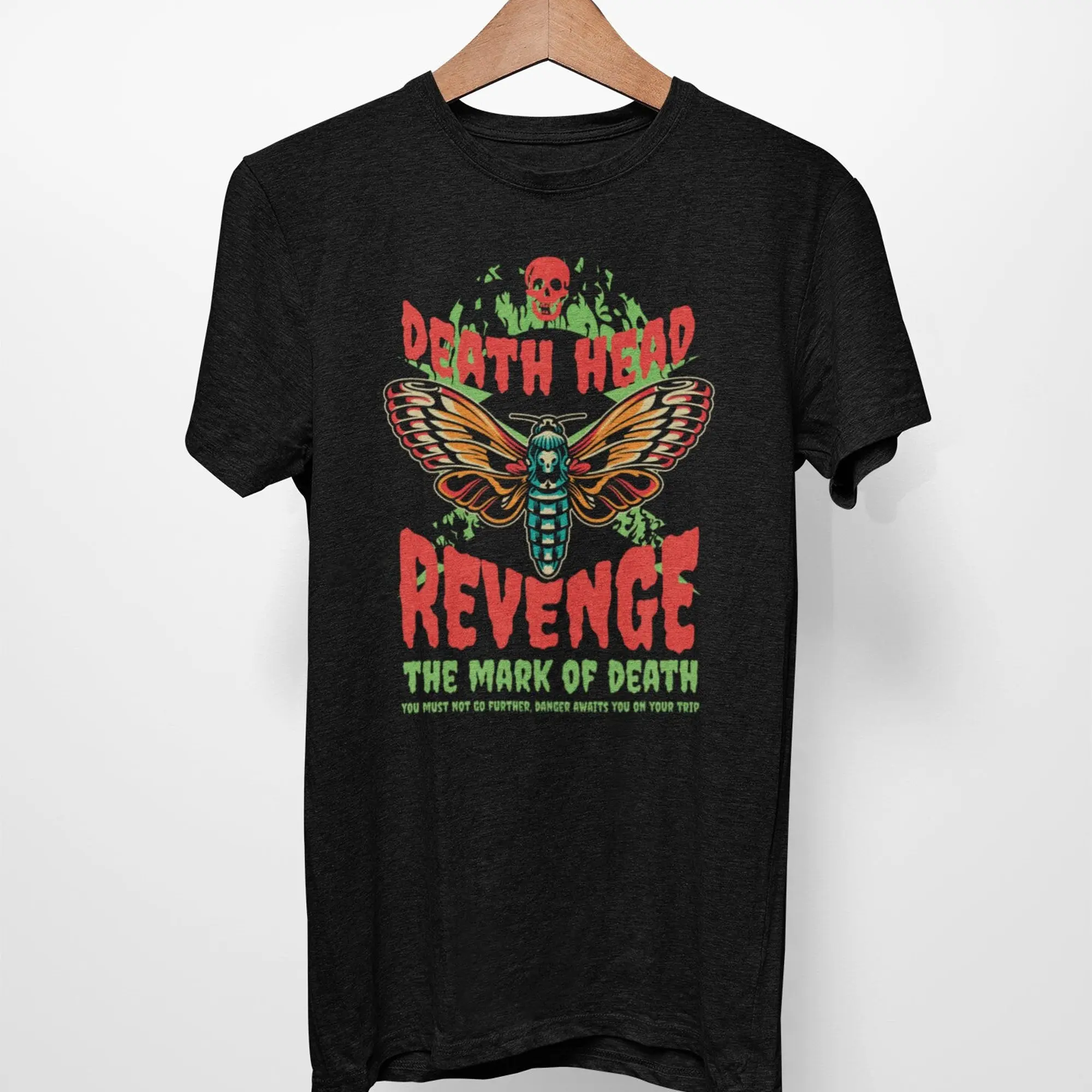 Death Head Shirt, Gothic Shirt, Alternative Clothing, Goth Clothes, Grunge Outfit, EGirl Tee, Edgy Apparel, EBoy Clothes, Emo Streetwear 4XP5KX
