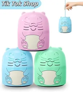 【GET 3PCS】Pembersih, Toilet Bowl Cleaner Bottle, Cute Dinosaur-Shaped Bathroom Toilet Tank Cleaner with Ocean, Jasmine, and Peach Scent Home essentials Gifts