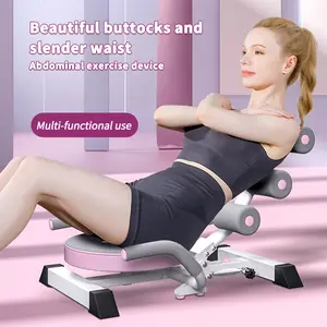 Ab Machine, Multi-Functional Adjustable Ab Trainer, Ab Workout Bench For Home Gym, Sit Up Machine For Abdominal, Exercise Chair For Full Body Workout training exercise equipment adjustable workout equipment AdjustaFolHErSiliab mawheel knob spiwashable pad
