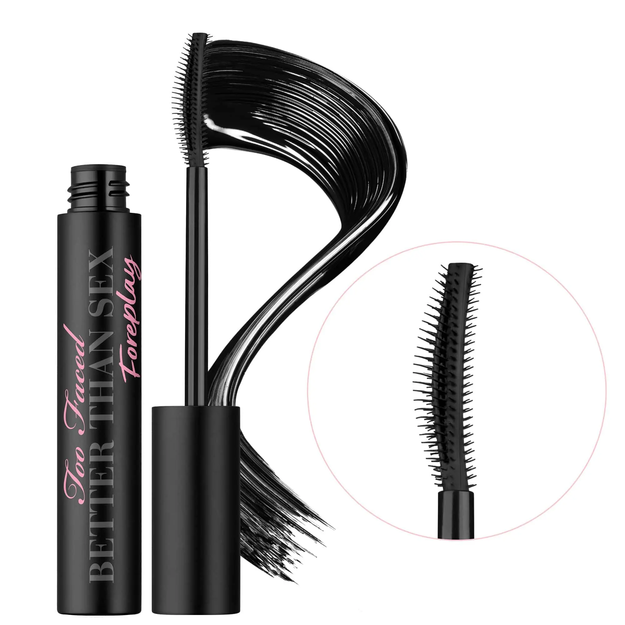 Too Faced Better Than Sex Foreplay Mascara Primer - Waterproof, 24 Hour, Nourishing, Lash Makeup Too Faced Better Than Sex Foreplay Mascara Primer - Waterproof, 24 Hour, Nourishing, Lash Makeup
