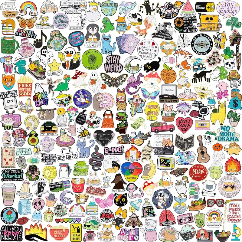 Floral Enamel Pins 40 Pcs Bulk Wildflower Lapel Pin Set Amazon.com: Landical 24 Pcs Forget Me Not Flower Pins Bulk  main image 3