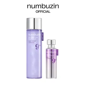 [numbuzin Official] No.9 NAD+ Glow Set | No.9 NAD+ PDRN Glow Boosting Toner + No.9 NAD+ BIO Lifting-sil Essence | Glowing, Firming, Hydrating | Peptides, NAD+, PDRN | Easy Skincare Routine