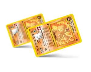 Thicc Charizard Pokemon Card Credit Card Skin (Flash Sale Pack 3, 6, 9)