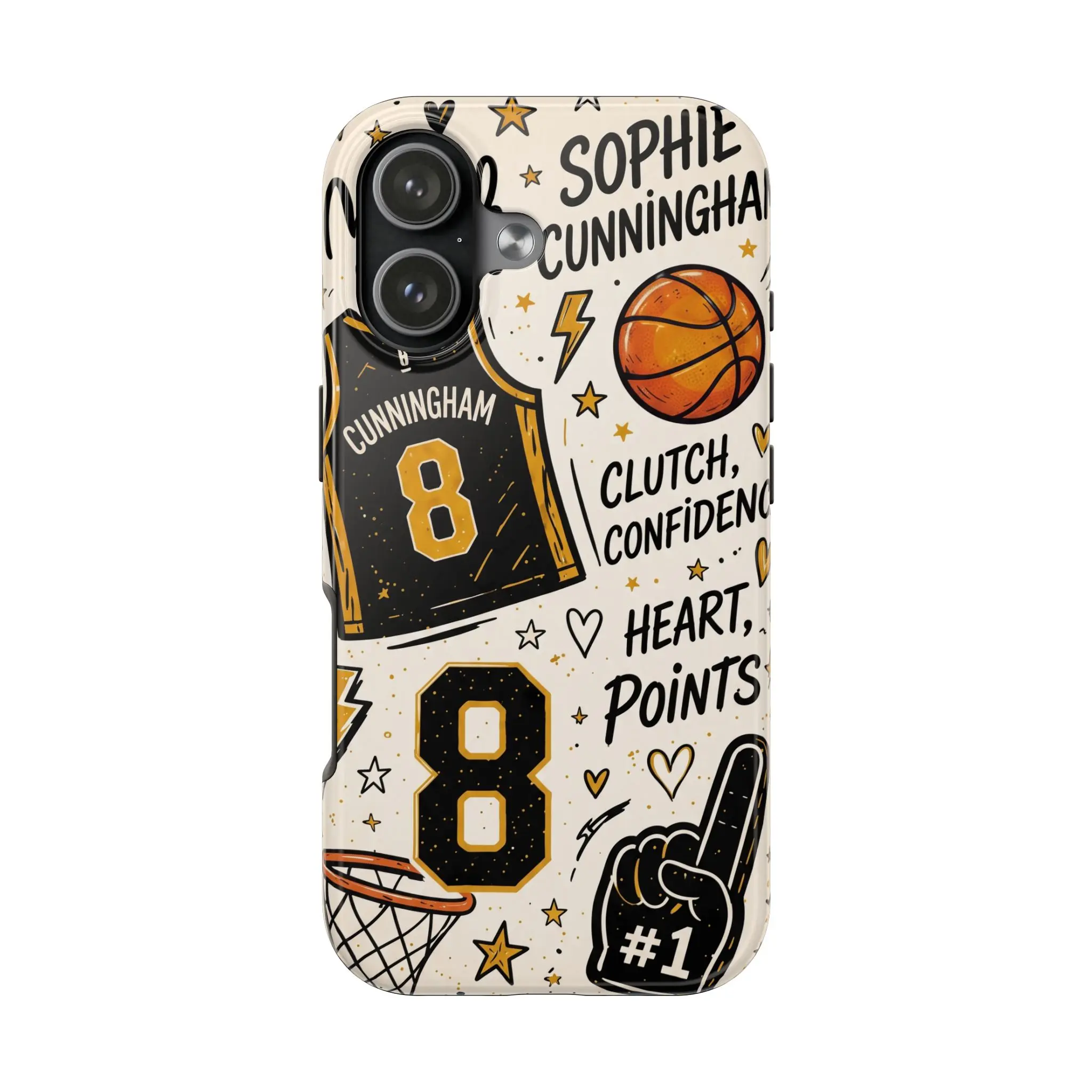 Women's Basketball Phone Case | Sports Fan Protective Cover for iPhone & Samsung | Game Day Phone Case