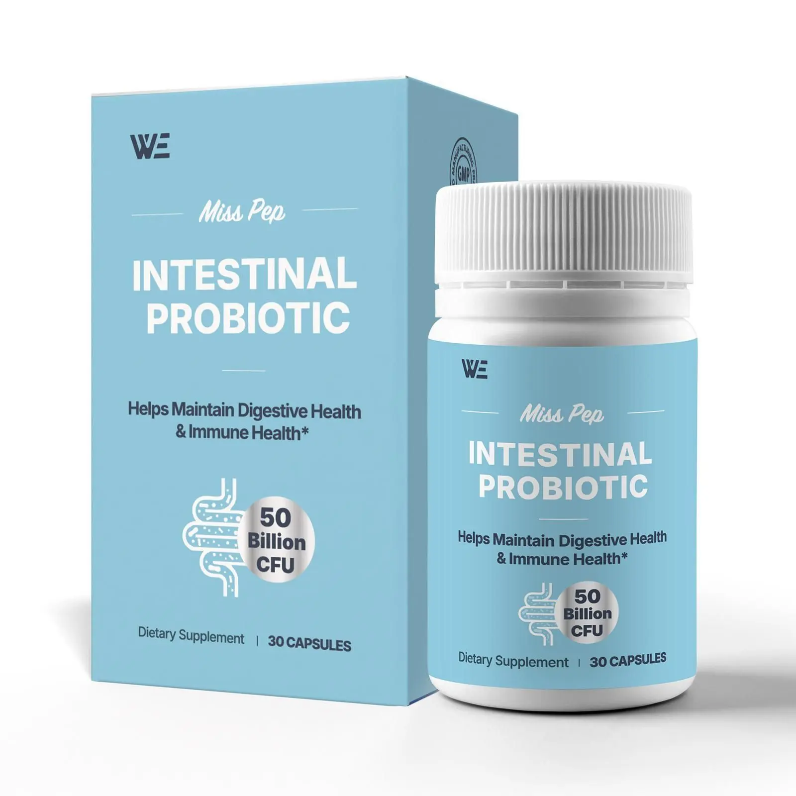 Misspep Women's Probiotic Supplement for Healthcare Support Digestive Probiotics