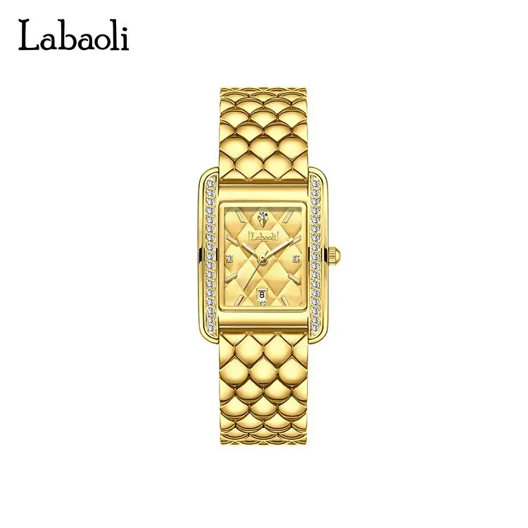 Classic square ladies' watch – featuring a clear dial and comfortable strap, this elegant and versatile timepiece is a timeless classic, perfect for everyday wear.