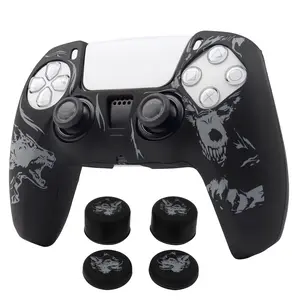 Soft Protective Silicon Control Cover Protection For PS5 Controller Playstation Accessories Game Console Accessories Skin Case Gamepad Joystick Games Accessories Covers