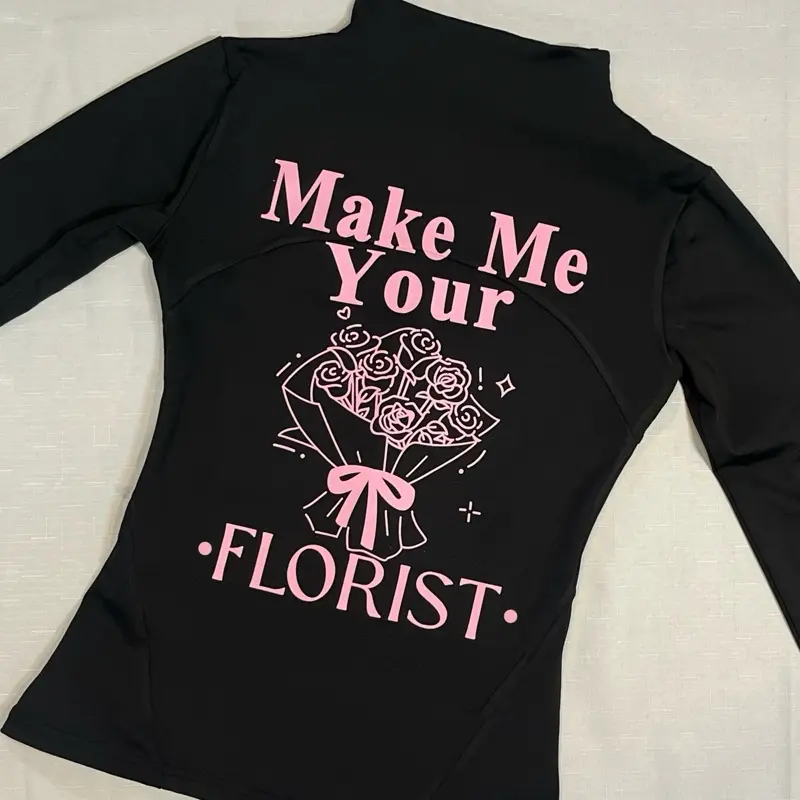 (Zip up jacket )Make me your Florist (Zip up jacket )Make me your Florist