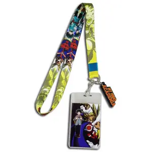 My Hero Academia - Midoriya Izuku "Deku" & All Might Lanyard