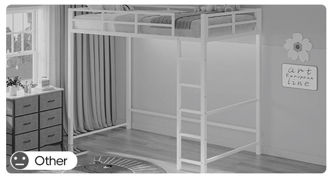 SIKAIC Full Size Loft Bed with Desk and 8 Storage Drawers, LED Metal Loft Bed Frame with Power Outlet, Shelves and Clothing Rack for Space Saving Bedroom SIKAIC Full Size Loft Bed with Desk and 8 Storage Drawers, LED Metal Loft Bed Frame with Power Outlet, Shelves and Clothing Rack for Space Saving Bedroom