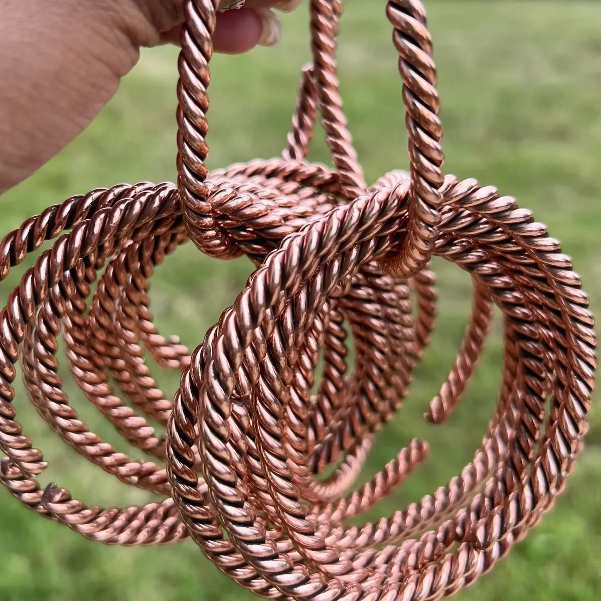 Twist Pure Copper Bracelet