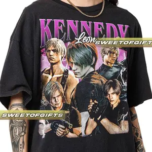 [ Sale Up To 45%]Limited Kennedy Leon Vintage T-Shirt, Shirt Gift For Woman and Man Unisex T-Shirt GP02