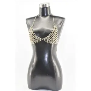 Metal Circles Bra