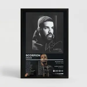 Drake Album Posters Wall Art Poster, Album Gift Prints Drake Album Posters Wall Art Poster, Album Gift Prints