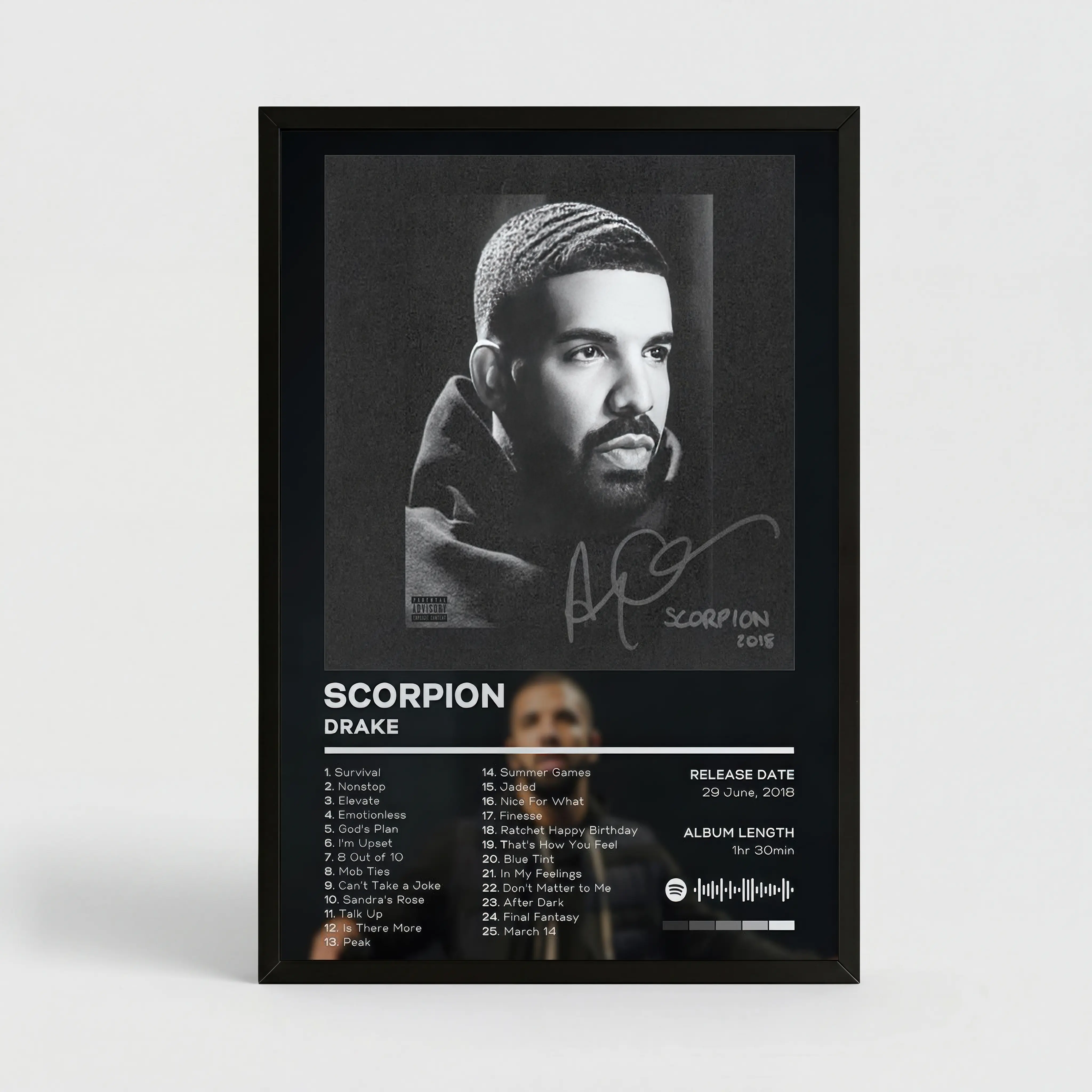 Drake Album Cover Minimalist Graphic Print Posters - Multi-Size Creative Design Print, Bedroom Decor Decoration Items, Fits Modern Minimalist Rooms, Living Room Wall Pops Home Supplies Ideal Gift for Music Fans
