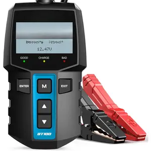 BT100   Tester 12V Load Tester, 100-2000 CCA Automotive Alternator Tester Digital Auto  Analyzer  Cranking System Tester for    ATV SUV Boat Yacht