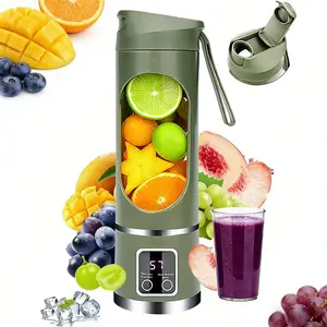 Ultimate Portable Blender! USB Rechargeable & Compact for Smoothies On-The-Go - Perfect Travel, Back To School & Gym! Leak Proof Design, Makes Shakes & Baby Food in Seconds cup juicer rechargeable mini blender vegetable