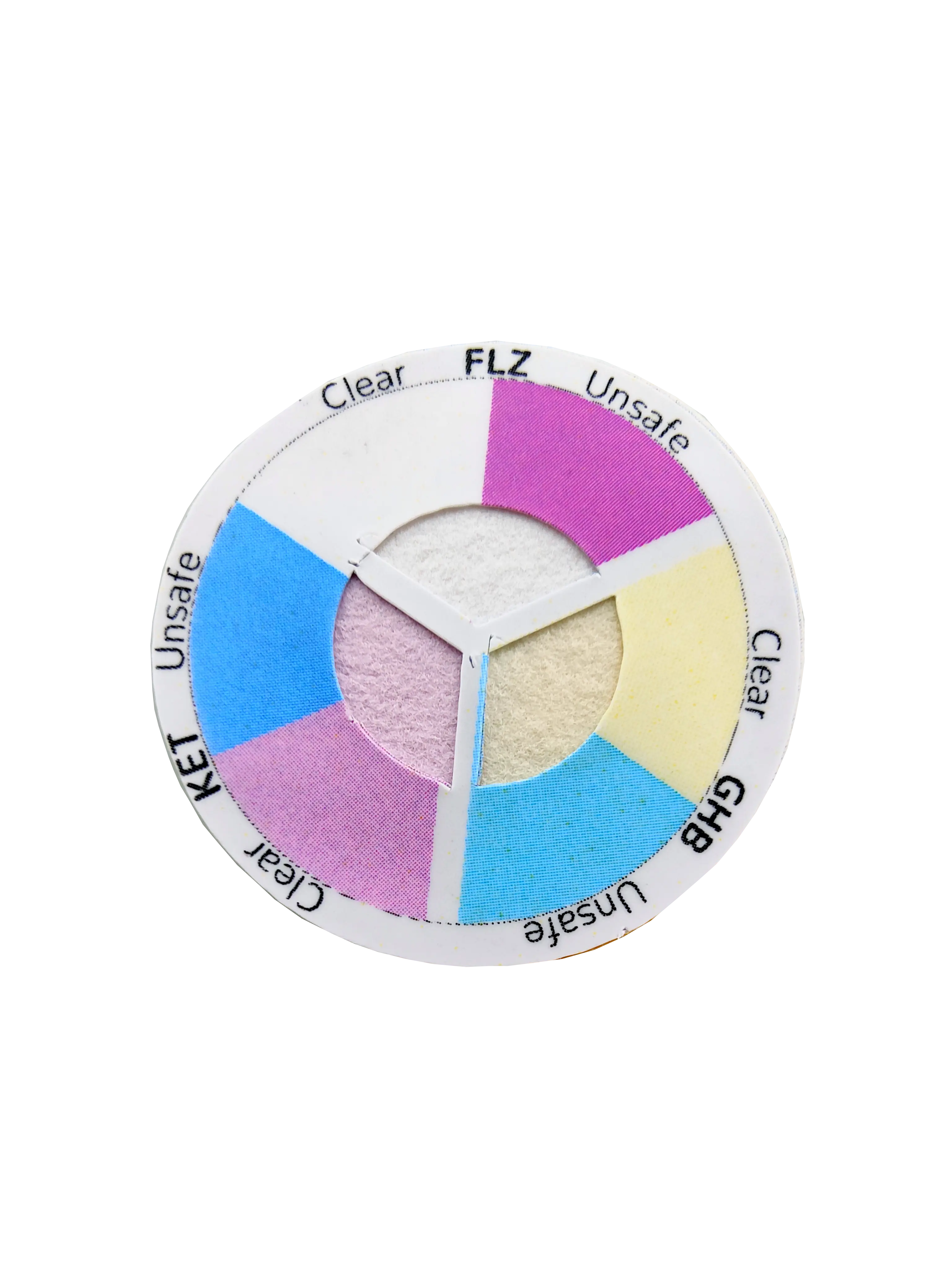 Check Your Drink Spiked Drink Detection Sticker - Check for GHB, Ketamine & Rohypnol - Apply a Sticker to your Cell Phone or Cell Phone Case - 10 Tests Per Pack