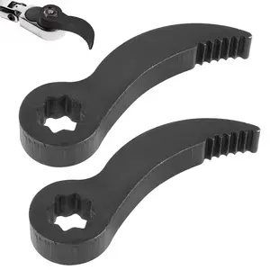 2PCS Pry Bar Wrench Adapter Head Crowbar Adapter 1/2" Ratchet Car Repairing Tools for Tight Spaces