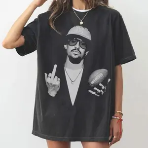 Comfort Colors Bunny Football Bad Benito Shirt, Bunny Bowl 2026 Halftime Show Shirt