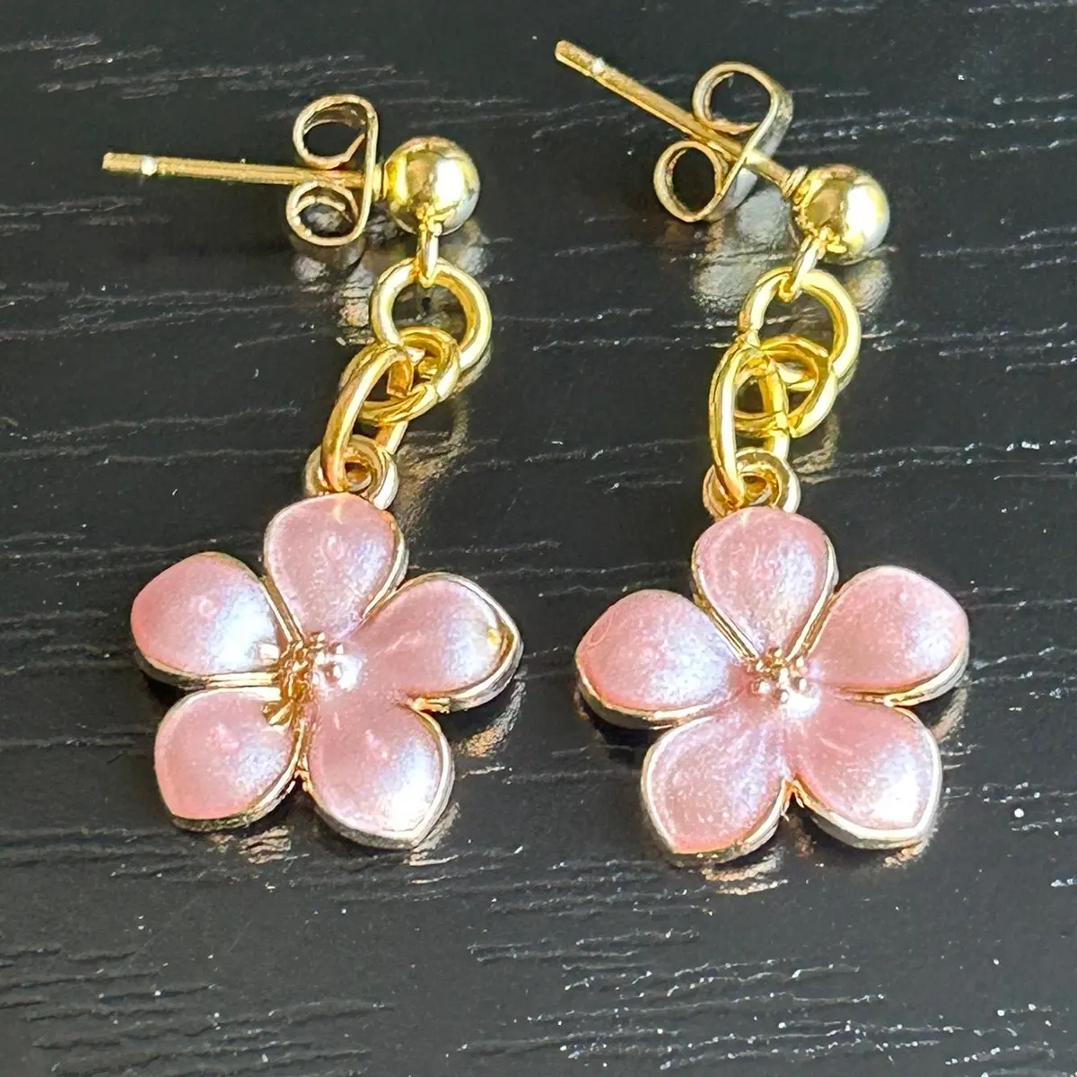 Cherry Blossom Earrings, Flower Earrings, Women Accessories