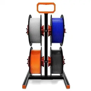 YOOPAI Filament Holder with Orange Handle Fits All Spools of Any Size and All Filament Types for PLA/PETG/ABS/TPU/Nylon/ Filaments Organiser Racks 3d printer