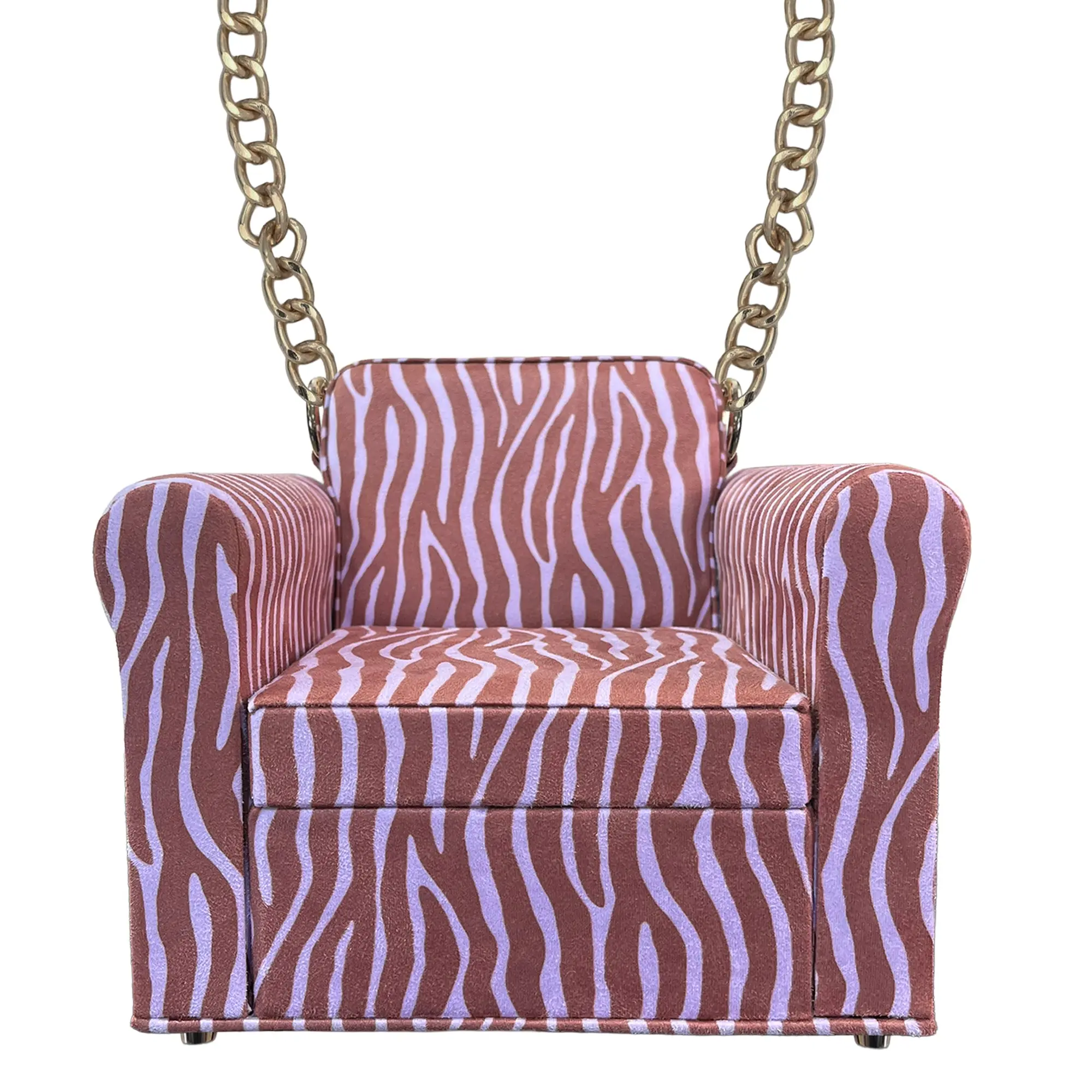 Cozy Sofa Chair Purse, Novelty Handbag, Shoulder Bag, Statement Purse