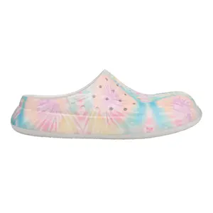TOMS Womens Alpargata Mallow Molded Mules Flats Casual - Blue, Pink, White