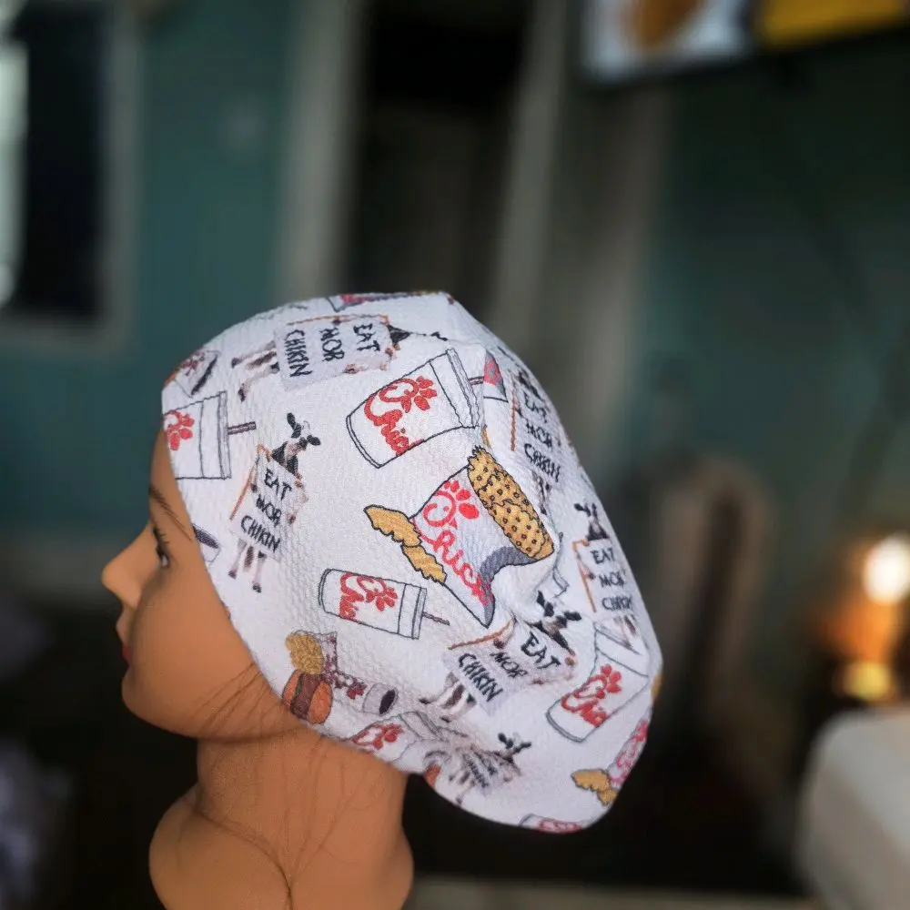 chic-fil-a scrub cap