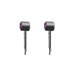 Powerful Ionic Hair Dryer Kit (2 Boxes), Including Hair Dryer & Concentrator & Diffuser & Comb & Hanging Rack & Manual, Professional Hair Styling Tool, Hair Dryer Styler