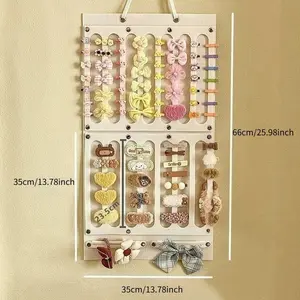 Magnetic Jewelry Organizer Box, Wall-Mounted Storage Solution for Necklaces & Earrings, Durable Magnetic Design for Organized Display