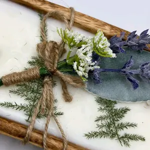 Candles ( Medium Wood Candles.)