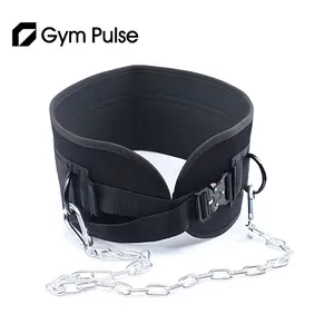 Gym fulse weighted belt for indoor parallel bars/horizontal bar pull-ups and barbell plates. Home fitness back strength training