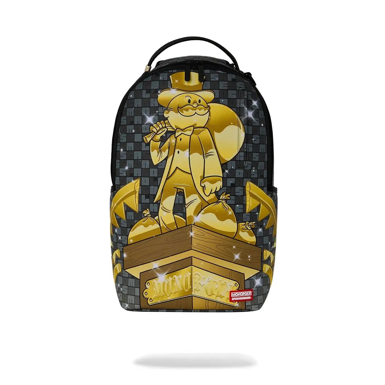 Sprayground monopoly collab – get the gold backpack