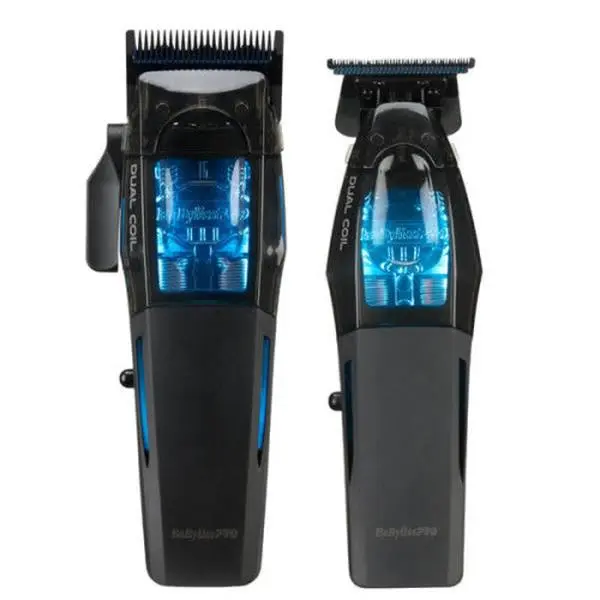 BaBylissPRO Dual Coil Clipper & Trimmer Combo | FX95C + FX95T Professional Cordless Barber Set