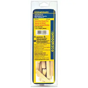 Eazypower 39409 0.31 x 1.5 in. Fluted Dowel Pin- 33 Pack