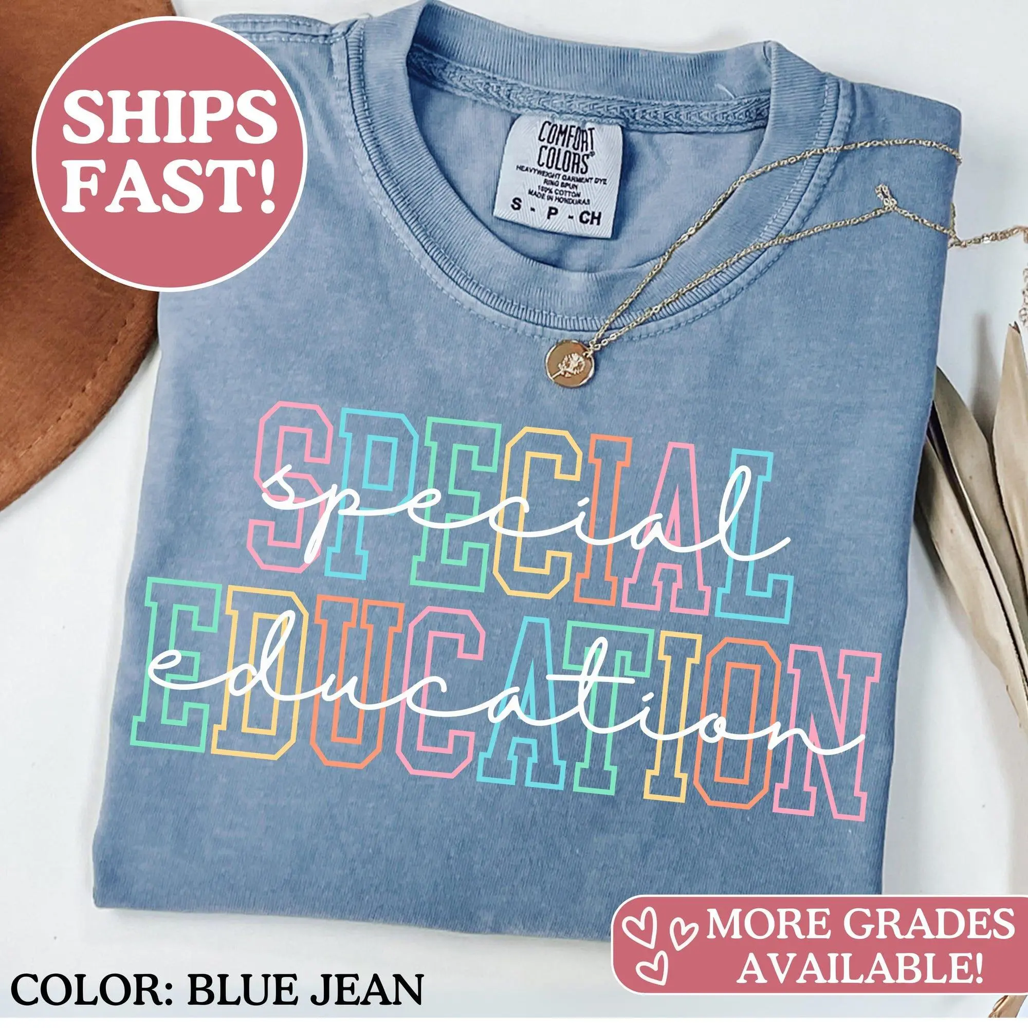 Comfort Colors Special Education Teacher T-Shirt, Sped T-Shirt, Special Education T-Shirt, Special Education T-Shirt, Special Education T-Shirt
