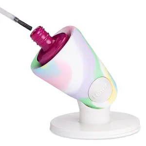 Tweexy Untippable Nail Polish Holder | Anti-Spill Bottle Stand with Smartgrip Suction for Nail Art and Manicure | Christmas Stocking Stuffer Gift Hand Organiser