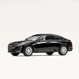 1pcs massdi 1:64 Scale Cadillac Ct5 Diecast Metal Car Model, Classic Collectible Static Car Toy, Alloy Pressed Car Model Gift