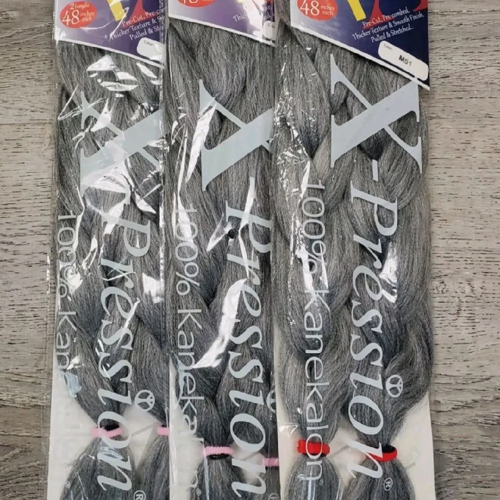 Super Braid TZ Hair Extensions 48 Inch Long Color M51 2 Bundle for Length Volume Easy Application Styling