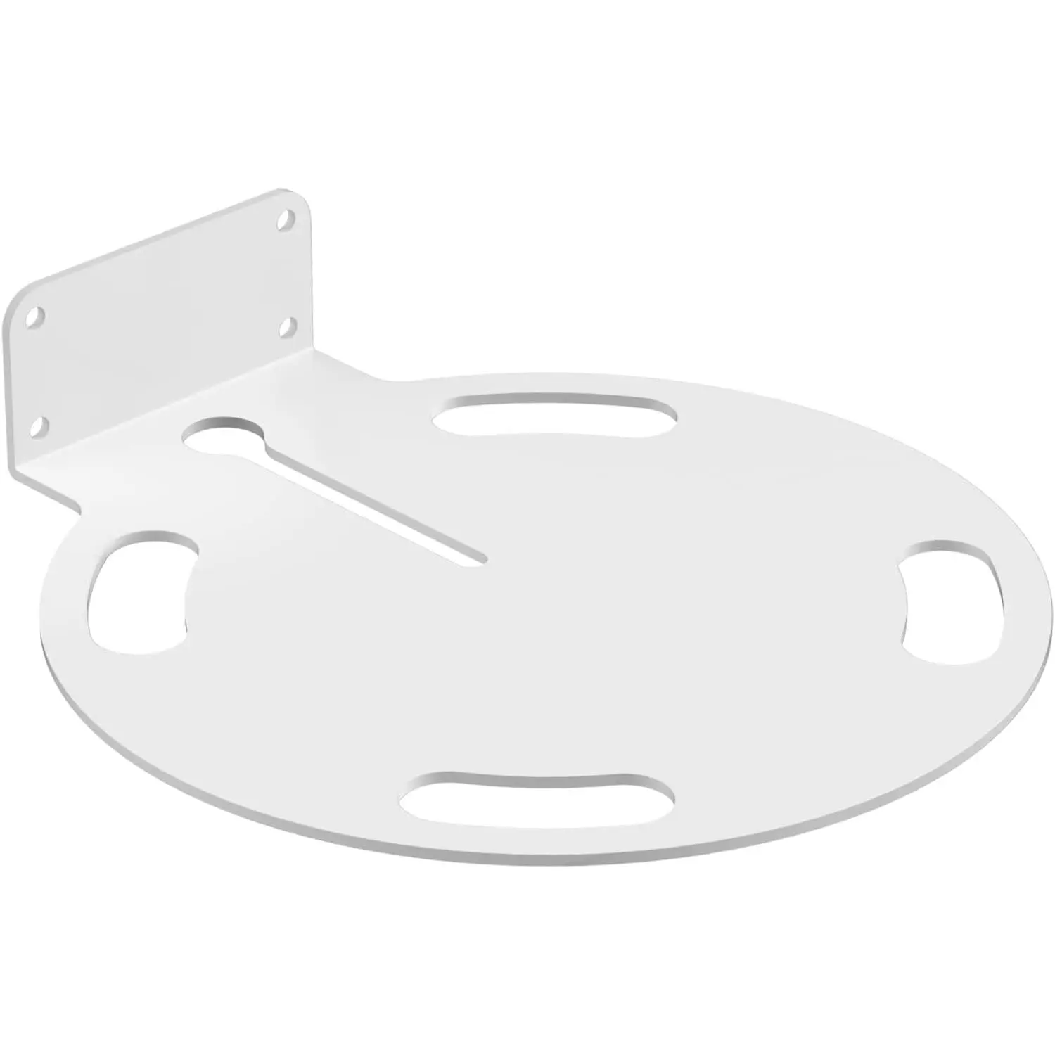 White Heavy Duty Wall Mount Bracket for Sonos Sub Mini Subwoofer, Easy-to-Install Audio Accessories with Hardware Kit and Cord