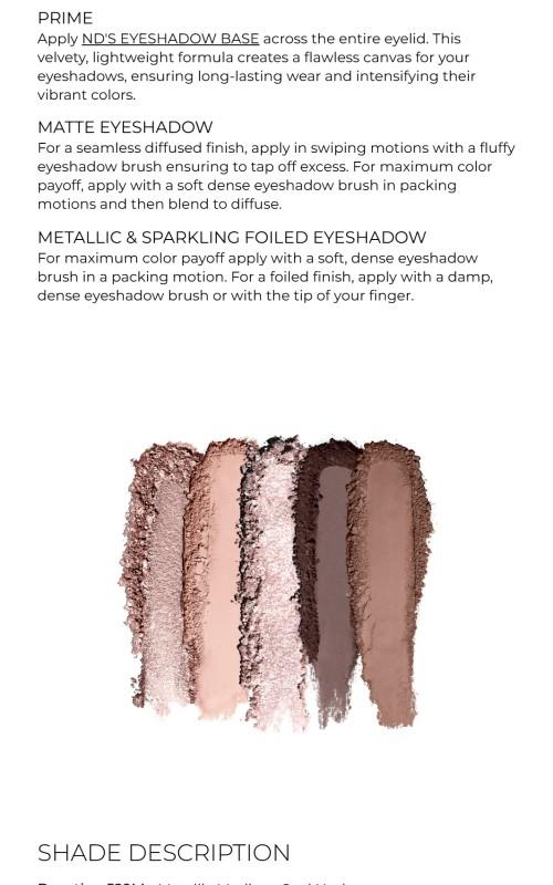 MY Mini Dream Eyeshadow Palette - Matte and Metallic Makeup Cosmetic Multicolor with Highly Pigmented Shades and Travel Friendly Mini Size